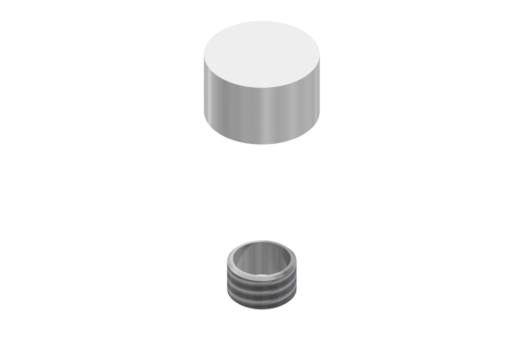 Flush Mount Screw Cap (10mm diameter)