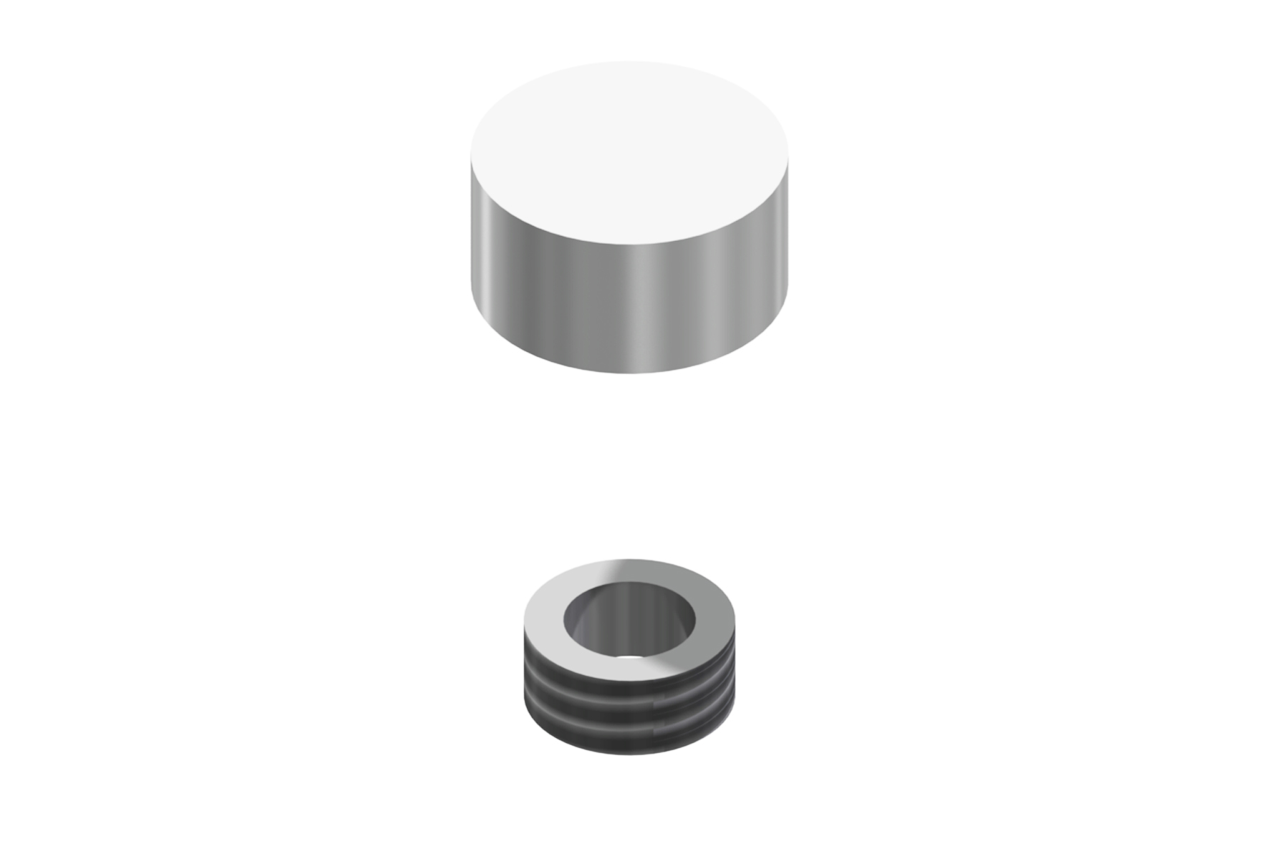 Flush Mount Screw Cap (12mm diameter)